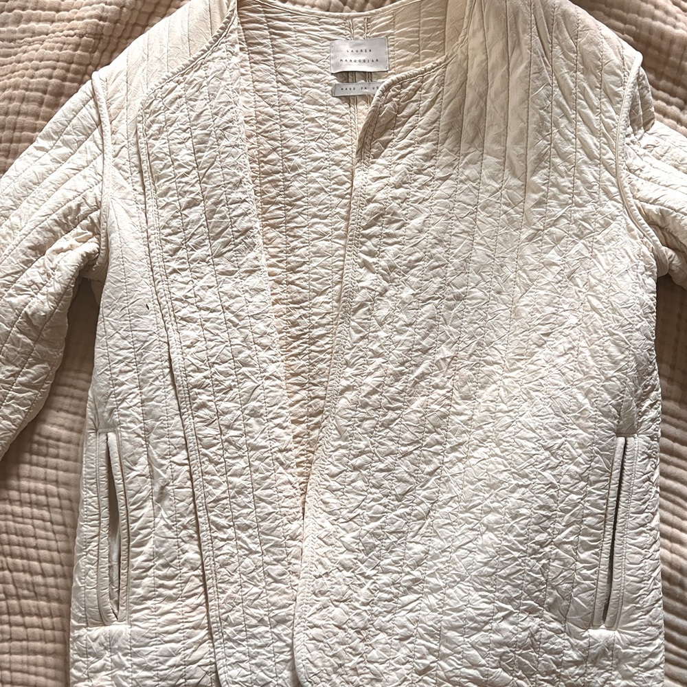 Lauren manoogian quilted tami coat